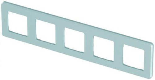 Рамка универсальная Legrand Inspiria 5-м. мятный фото Рамка универсальная Legrand Inspiria 5-м. мятный картинка